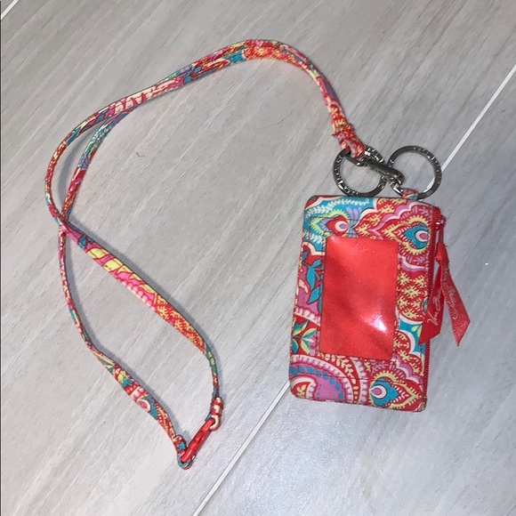 Vera Bradley Accessories - lanyard and Id pouch